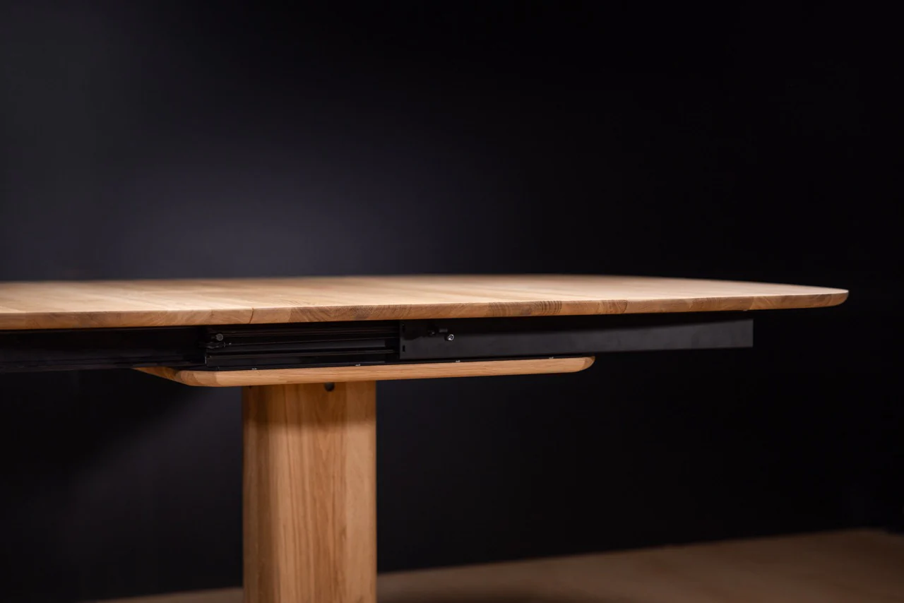 Mesa de comedor fija madera maciza LUNA | VESKOR - Image 5