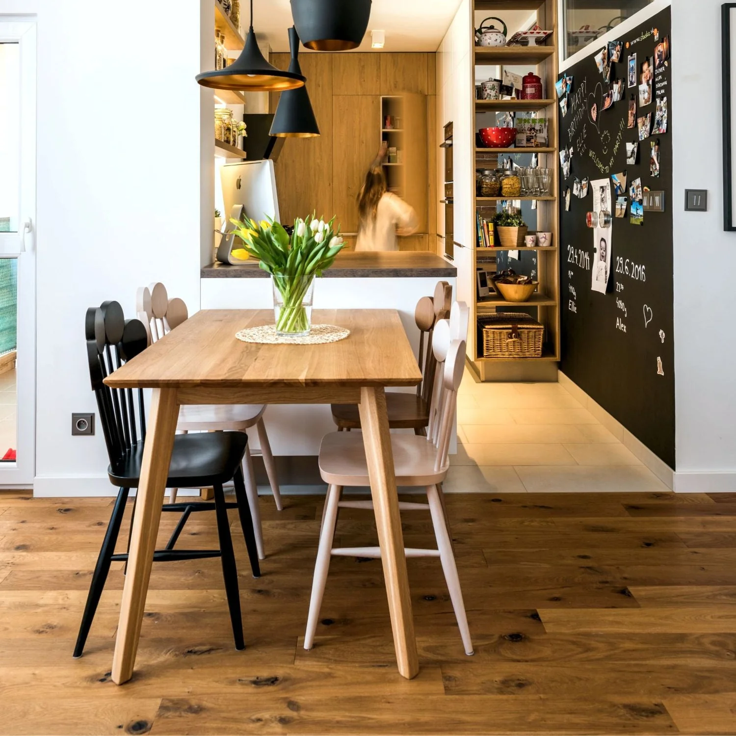 Mesa de comedor fija madera maciza PREMIER | VESKOR - Image 2