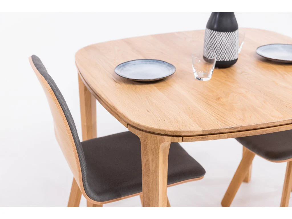 Mesa de comedor fija madera maciza haya o roble IKONA | VESKOR - Image 4