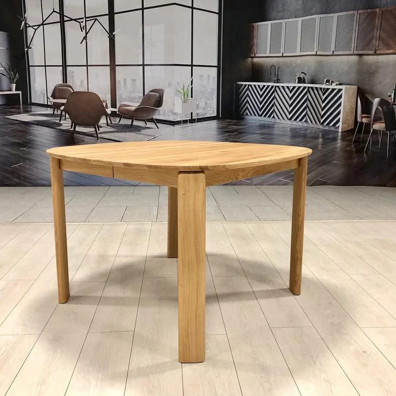 Mesa de comedor redonda extensible madera maciza roble Victoria | NordicStory - Image 3