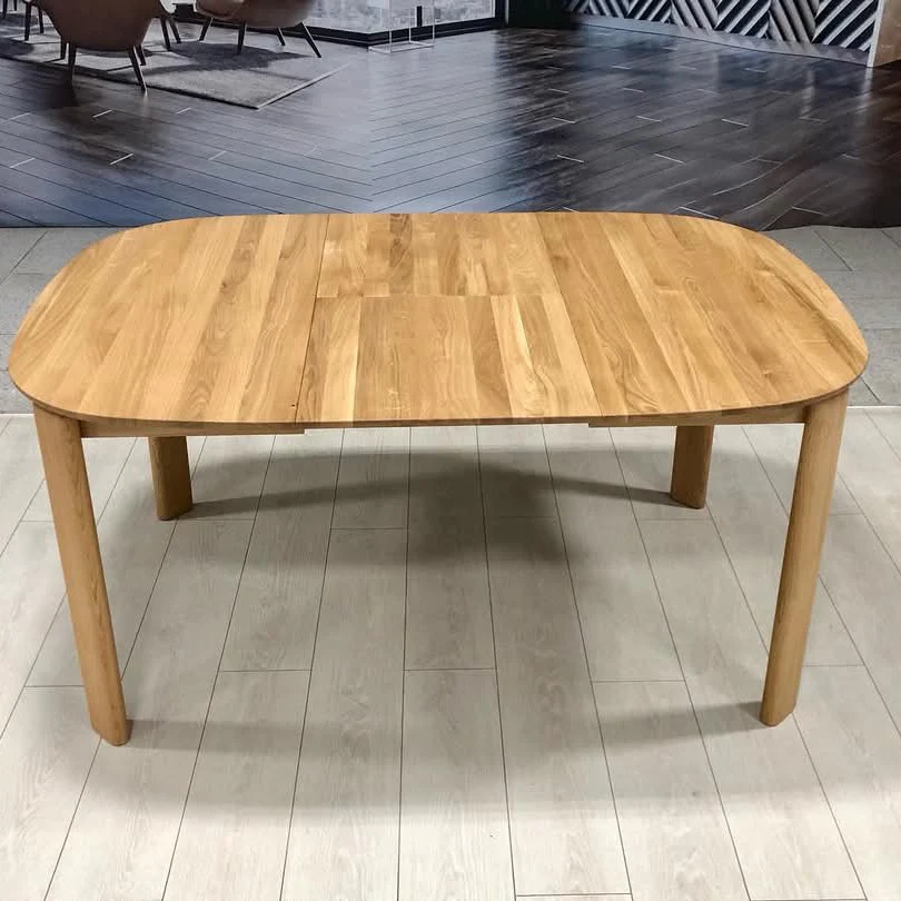 Mesa de comedor redonda extensible madera maciza roble Victoria | NordicStory - Image 4
