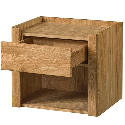 Mesa de noche de madera maciza LISBOA 79 | LoftStory - Image 4