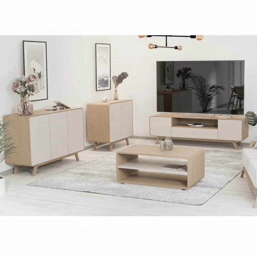 Aparador Comoda madera maciza OSLO 2 | NordicStory - Image 5