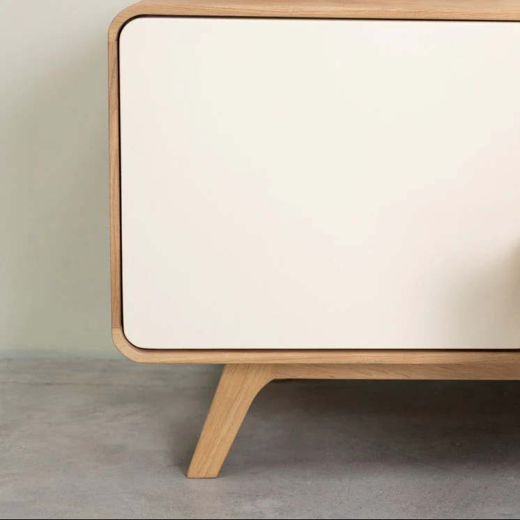 Mueble de TV madera maciza OSLO 3 | NordicStory - Image 4