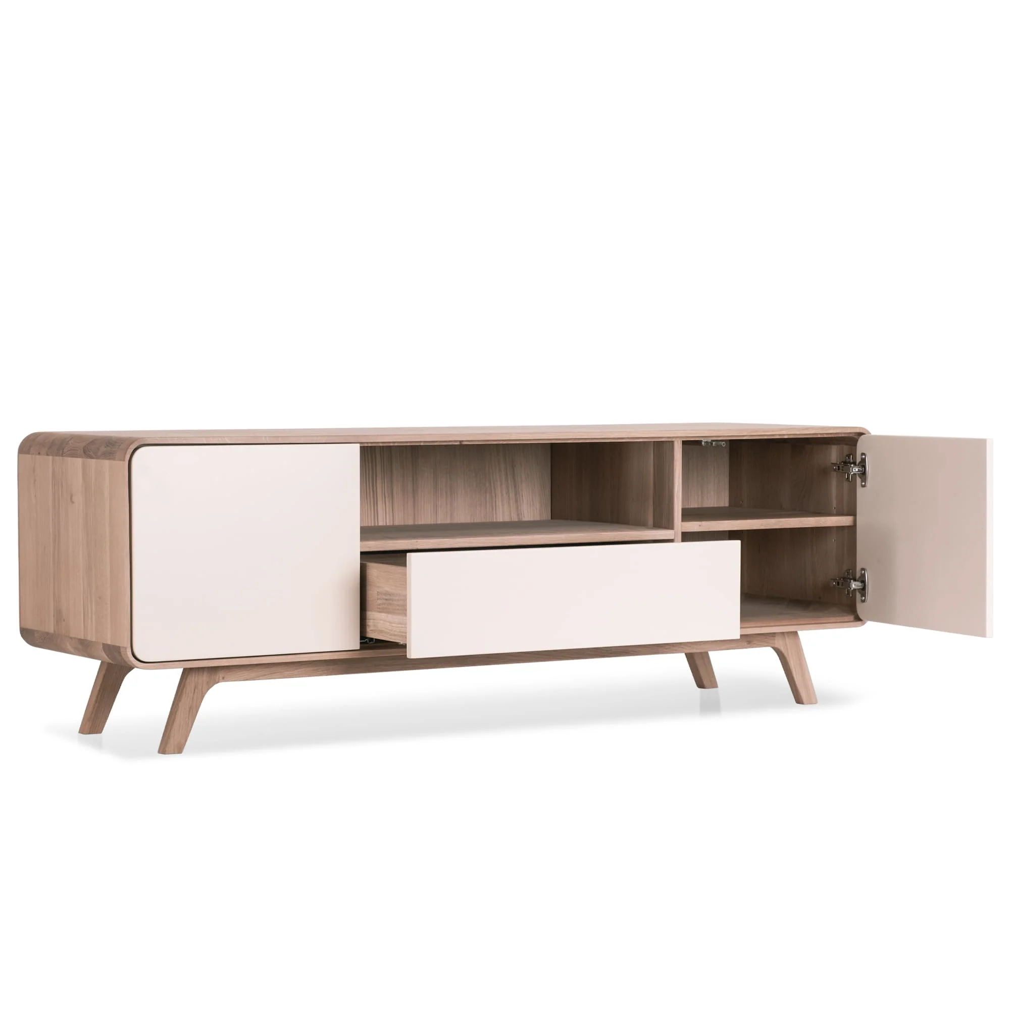 Mueble de TV madera maciza OSLO 3 | NordicStory - Image 6