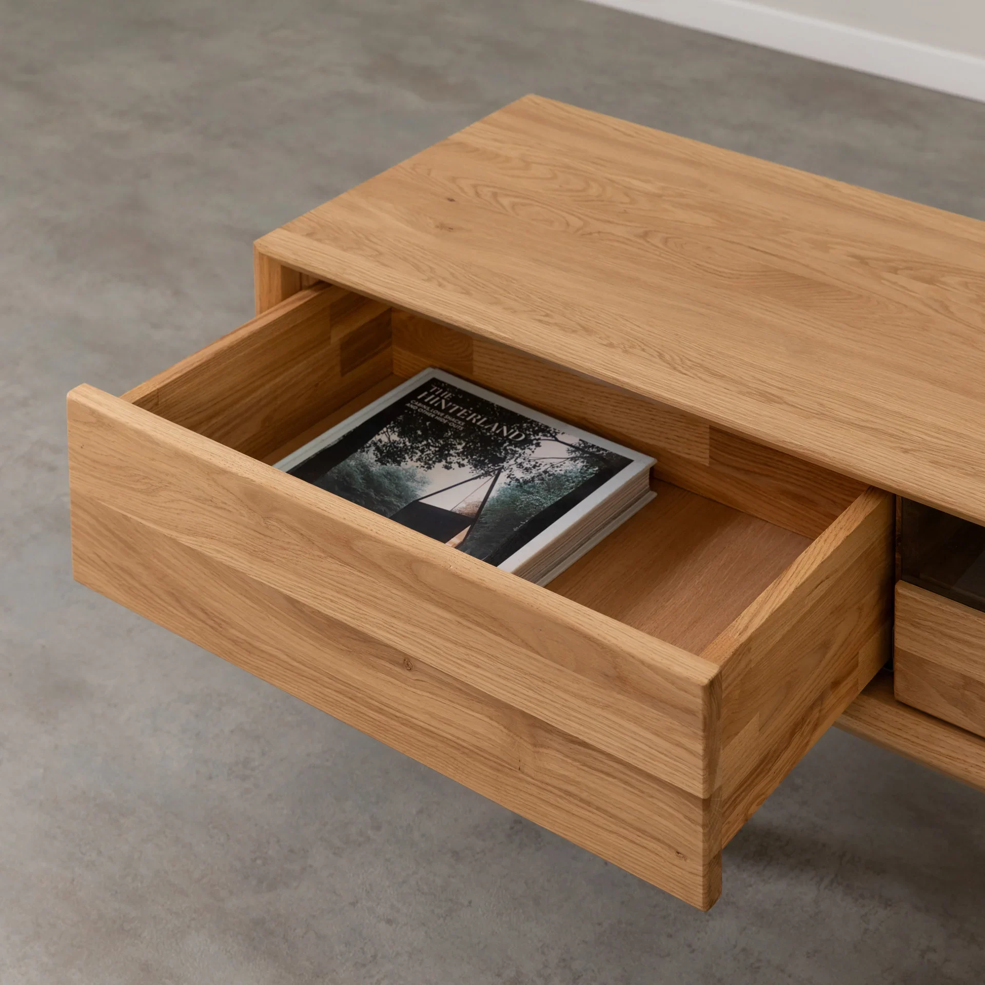 Mueble de TV madera maciza roble KODAMA | NordicStory - Image 3