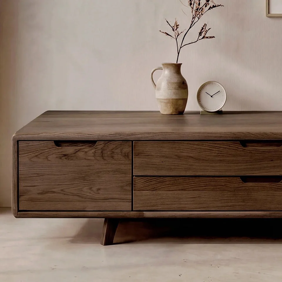 Mueble de TV de madera maciza SWEDEN 1 | NordicStory - Image 5