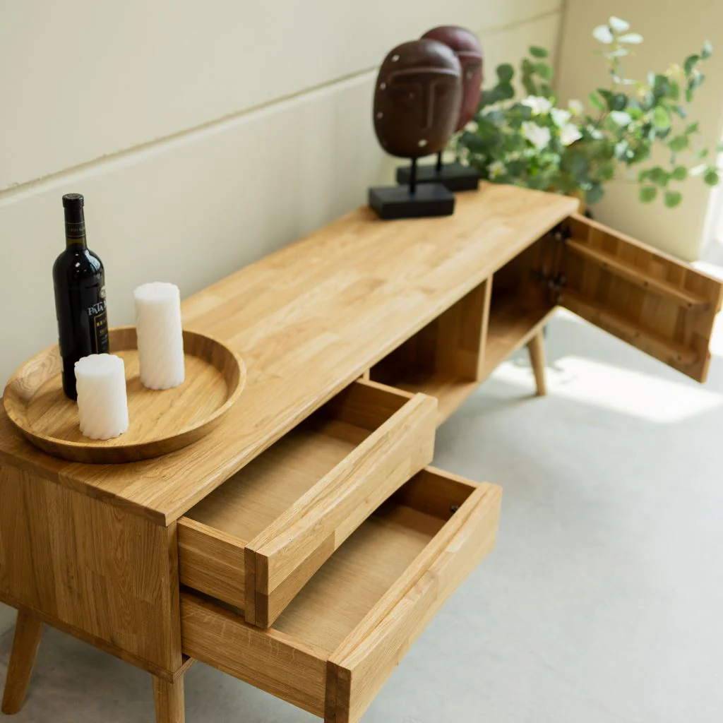 Mueble TV de madera de roble MALMO | NordicStory - Image 5
