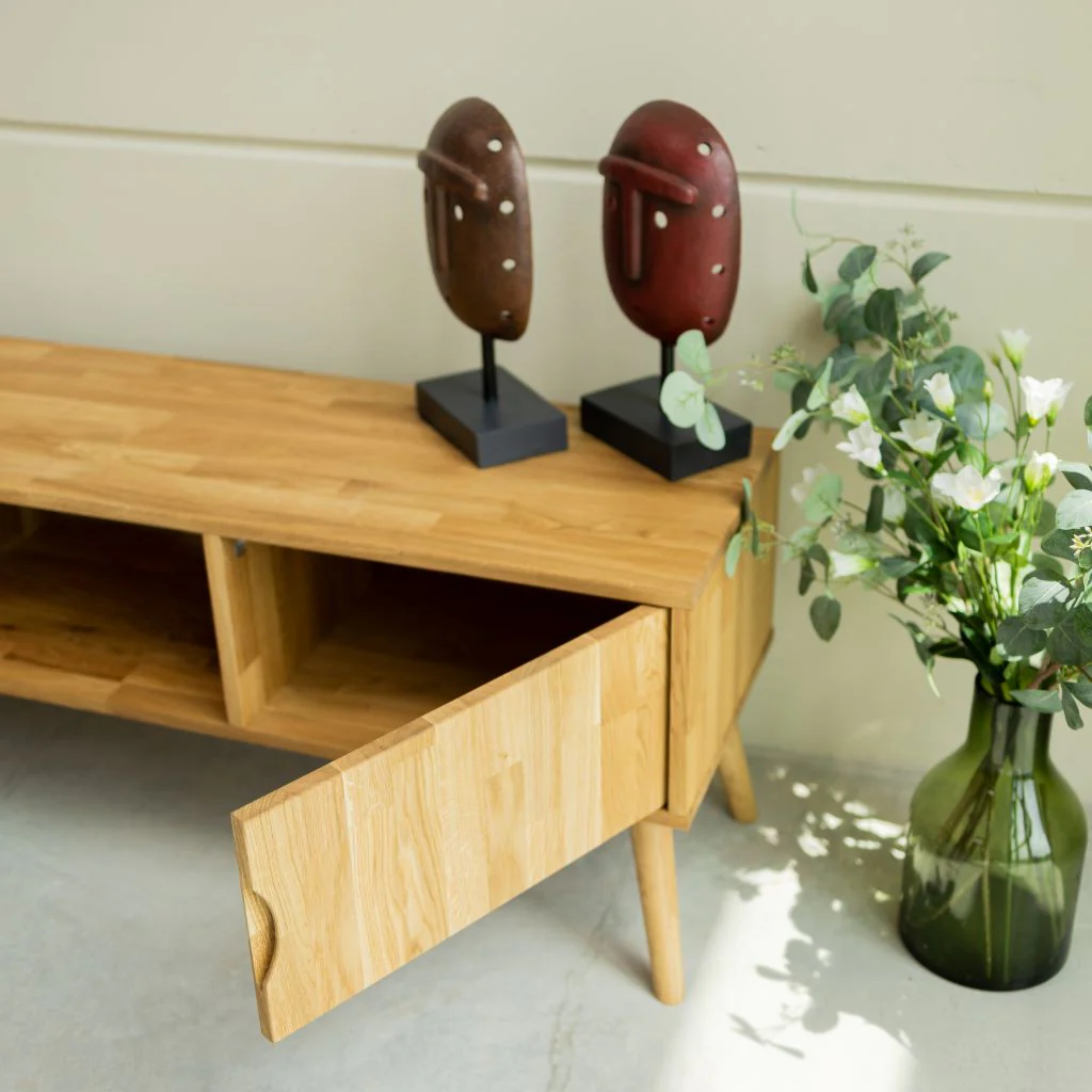 Mueble TV de madera de roble MALMO | NordicStory - Image 7
