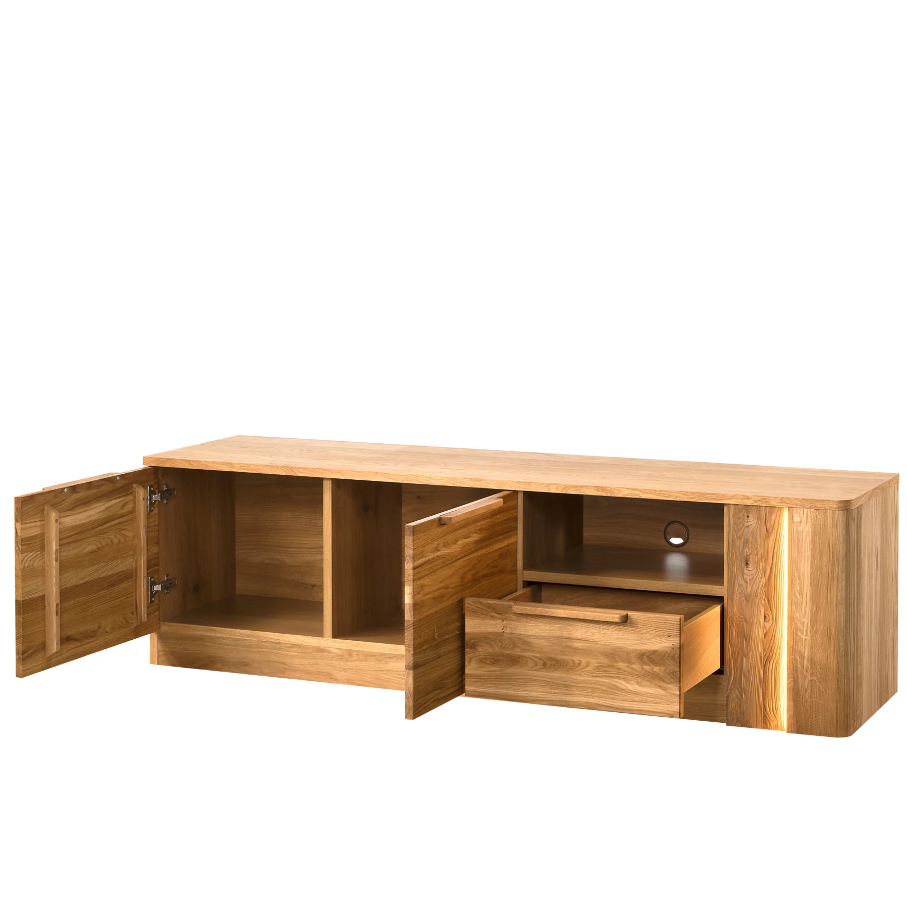 Mueble de TV de madera roble LONDRES 25 | LoftStory - Image 2