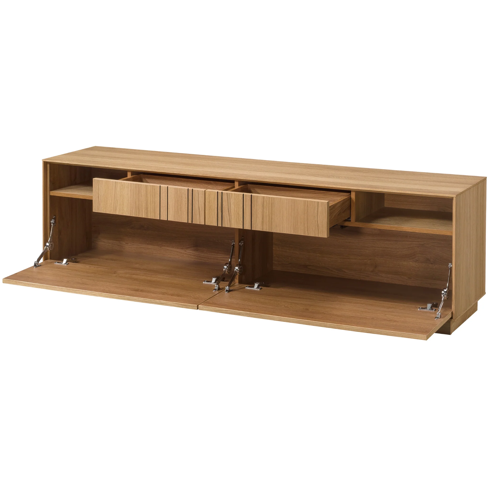 Mueble TV de madera roble JOIN 25 | LoftStory - Image 3