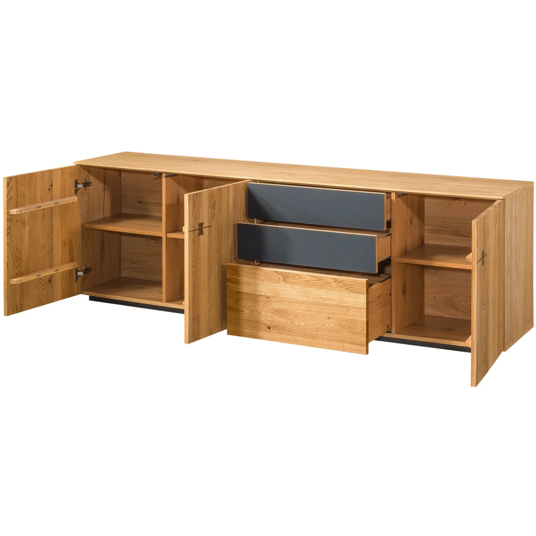 Mueble TV de madera roble MINURA 25 | LoftStory - Image 3
