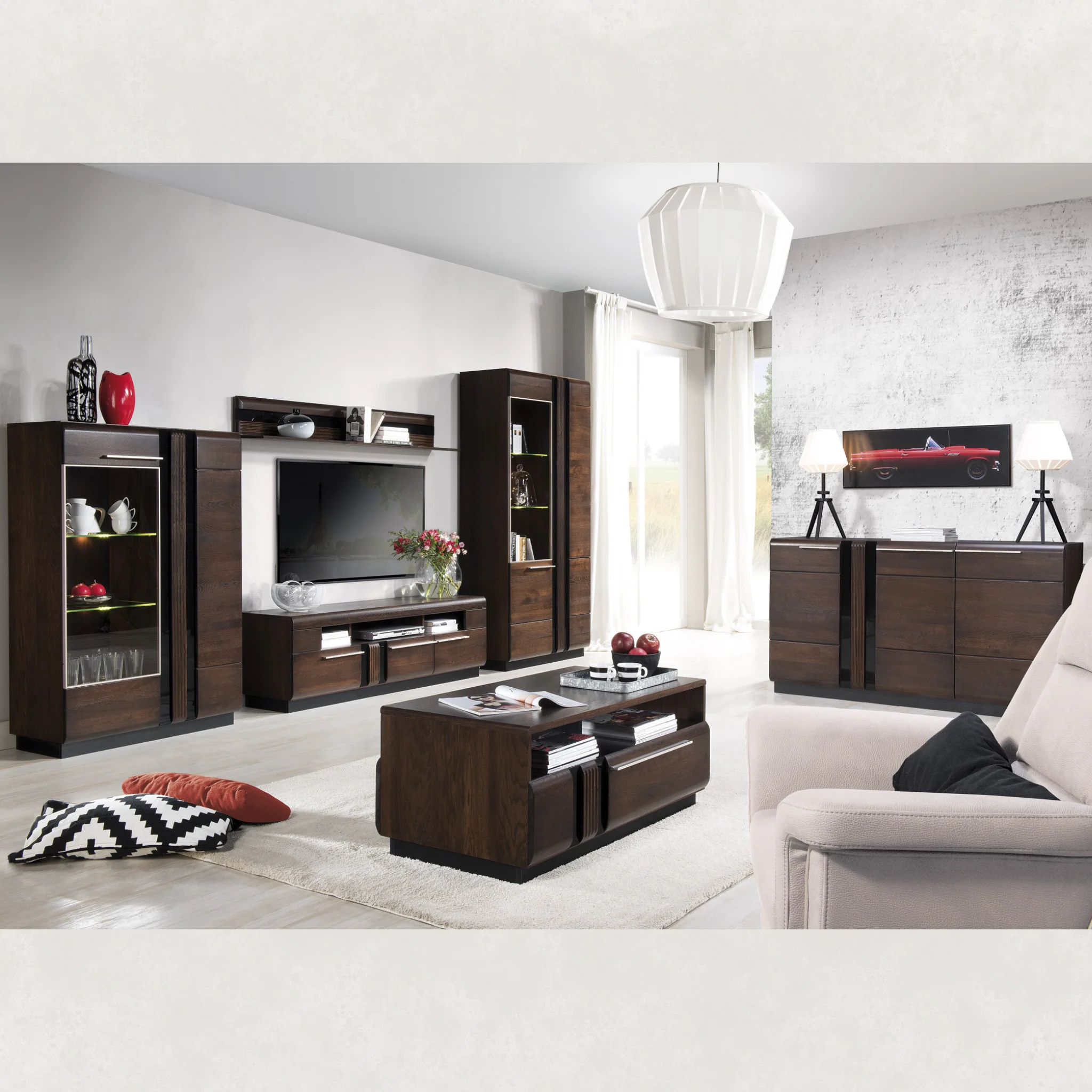 Mueble TV de madera roble PORTI 25 | LoftStory - Image 6