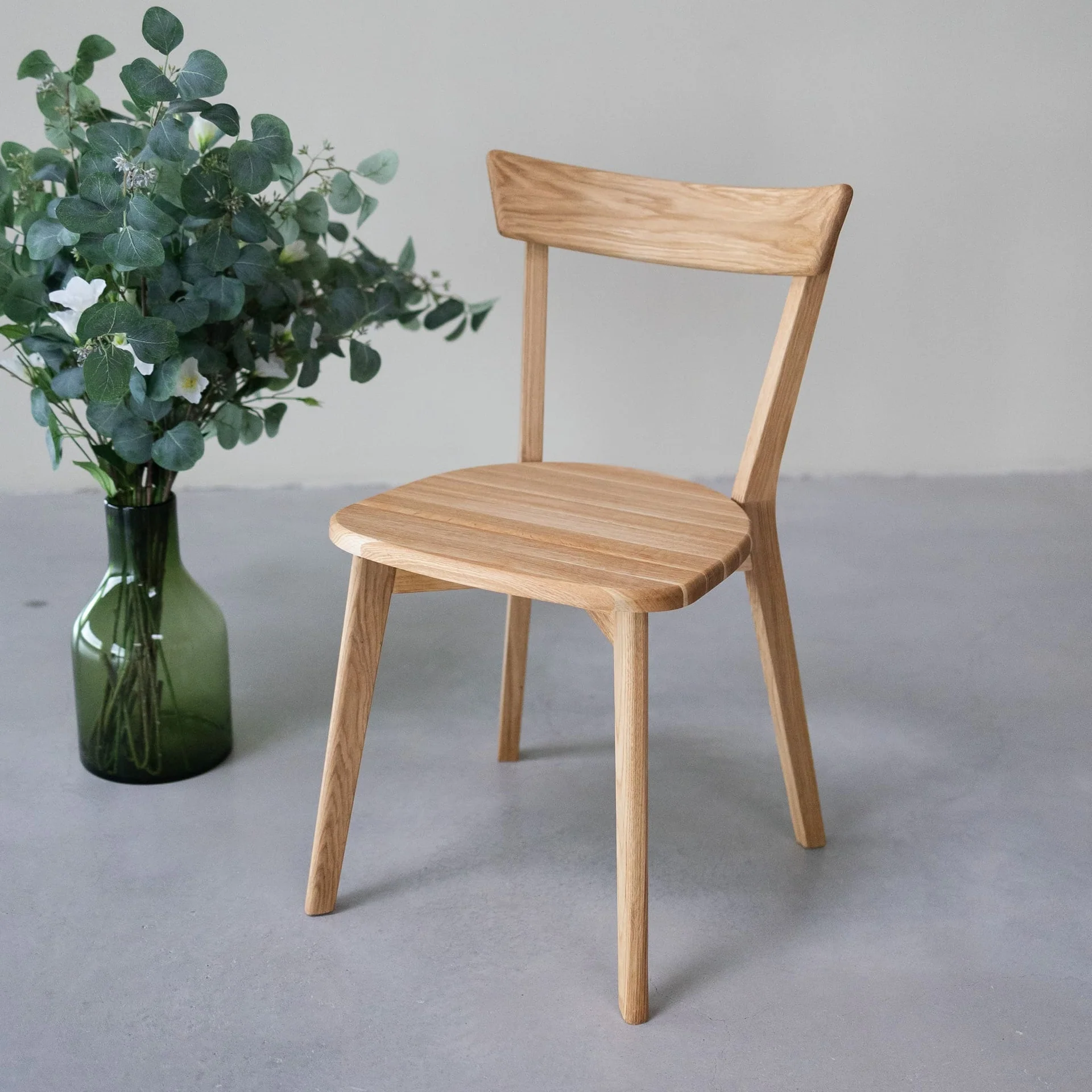 Pack de 2 o 4 sillas de comedor en madera maciza de roble VICTORIA | NordicStory - Image 12