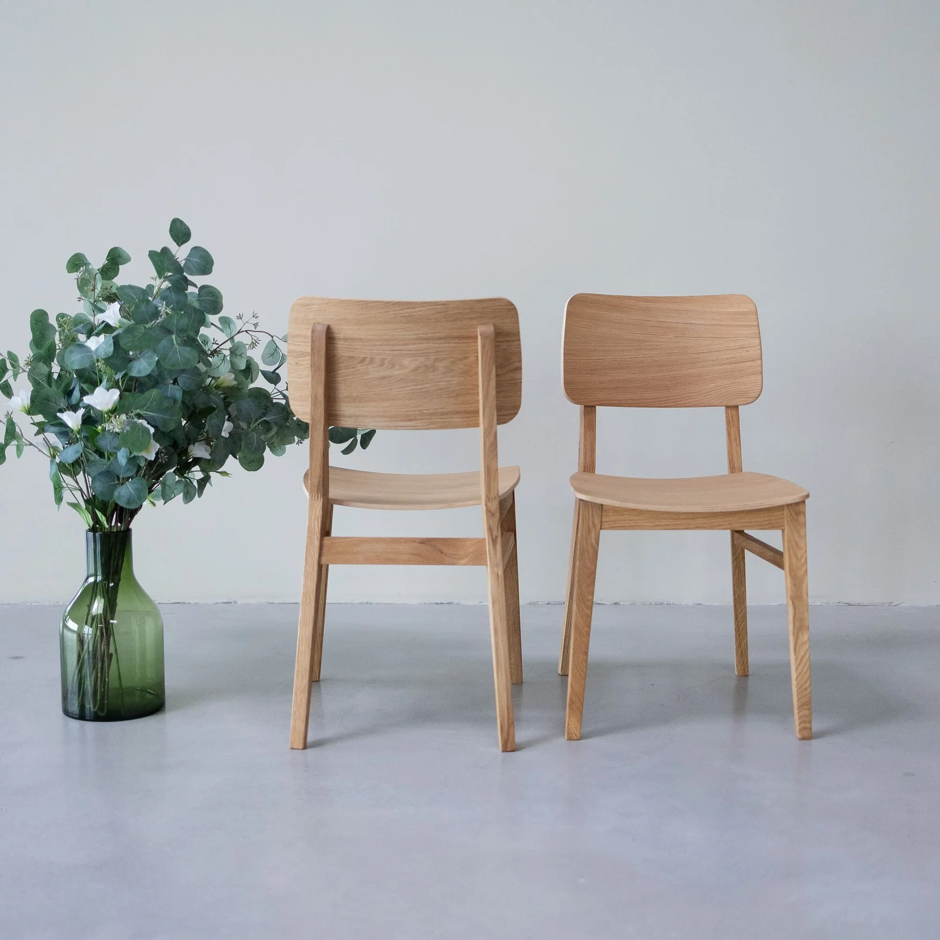 Pack de 2 o 4 Sillas de comedor madera roble KODAMA | NordicStory - Image 10