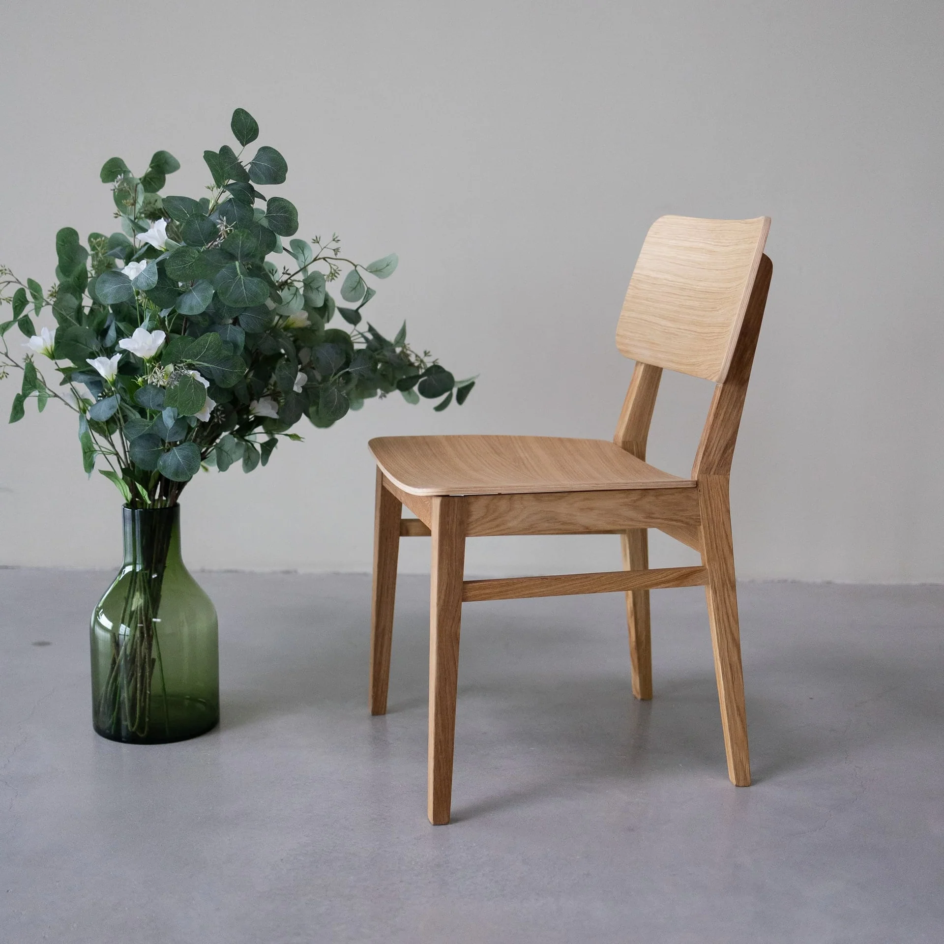 Pack de 2 o 4 Sillas de comedor madera roble KODAMA | NordicStory - Image 6