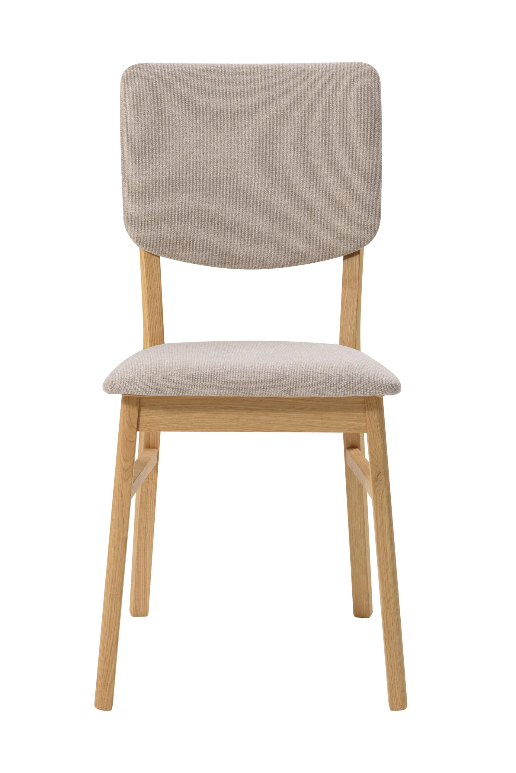 Pack de 2 o 4 Sillas de Comedor Tallin, Estructura de Madera Maciza de Roble, Tapizado | VESKOR - Image 3