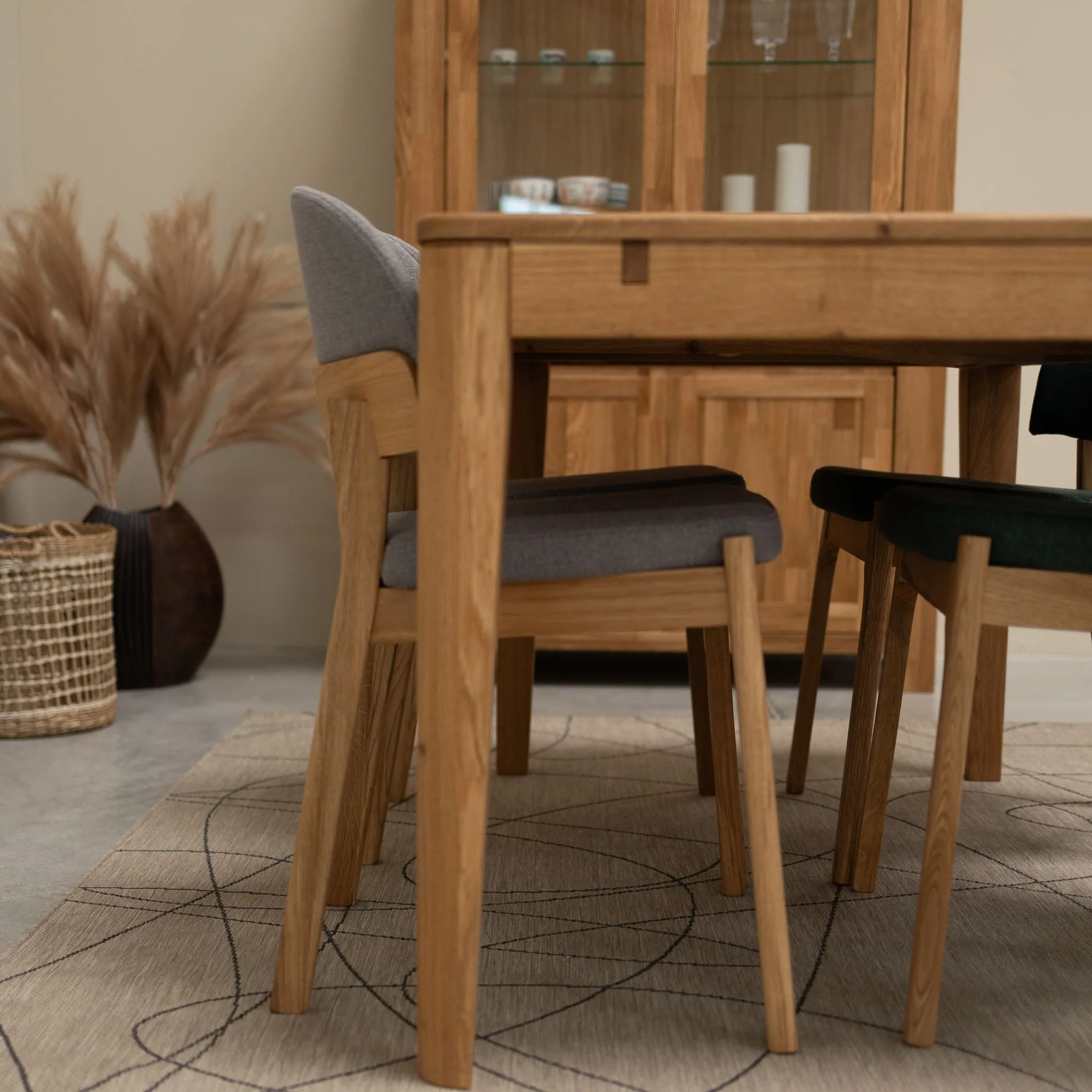Pack de 2 o 4 Sillas de Madera Maciza de Roble Astrid | NordicStory - Image 13