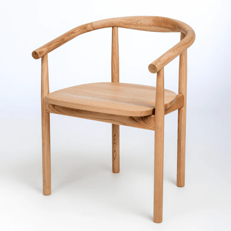 Pack de 2 o 4 Sillas de Madera Maciza de Roble Lea | NordicStory - Image 4