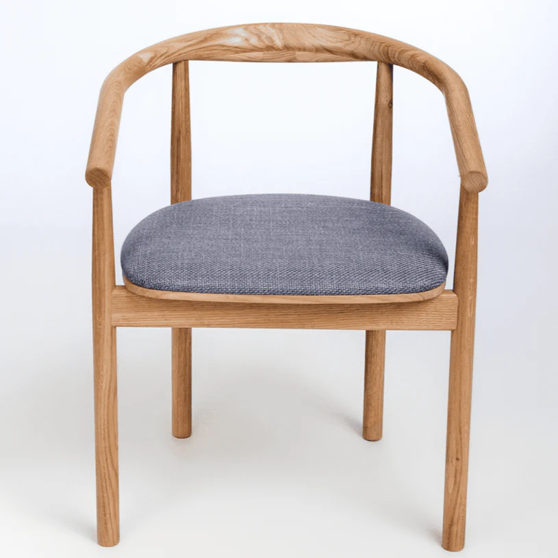 Pack de 2 o 4 Sillas de Madera Maciza de Roble Tapizadas Lea | NordicStory - Image 5