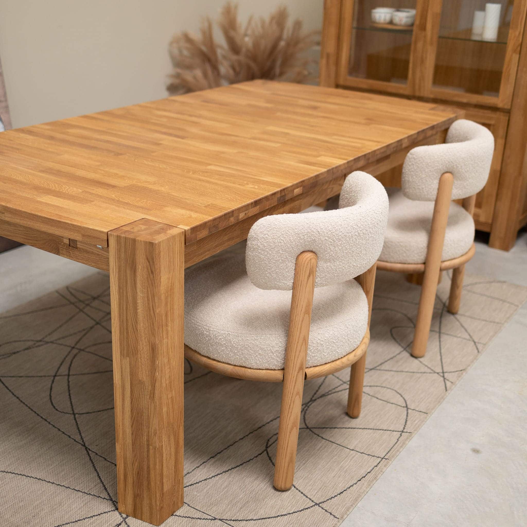 Pack de 2 Sillas de Madera Maciza de Roble Lova | NordicStory - Image 5