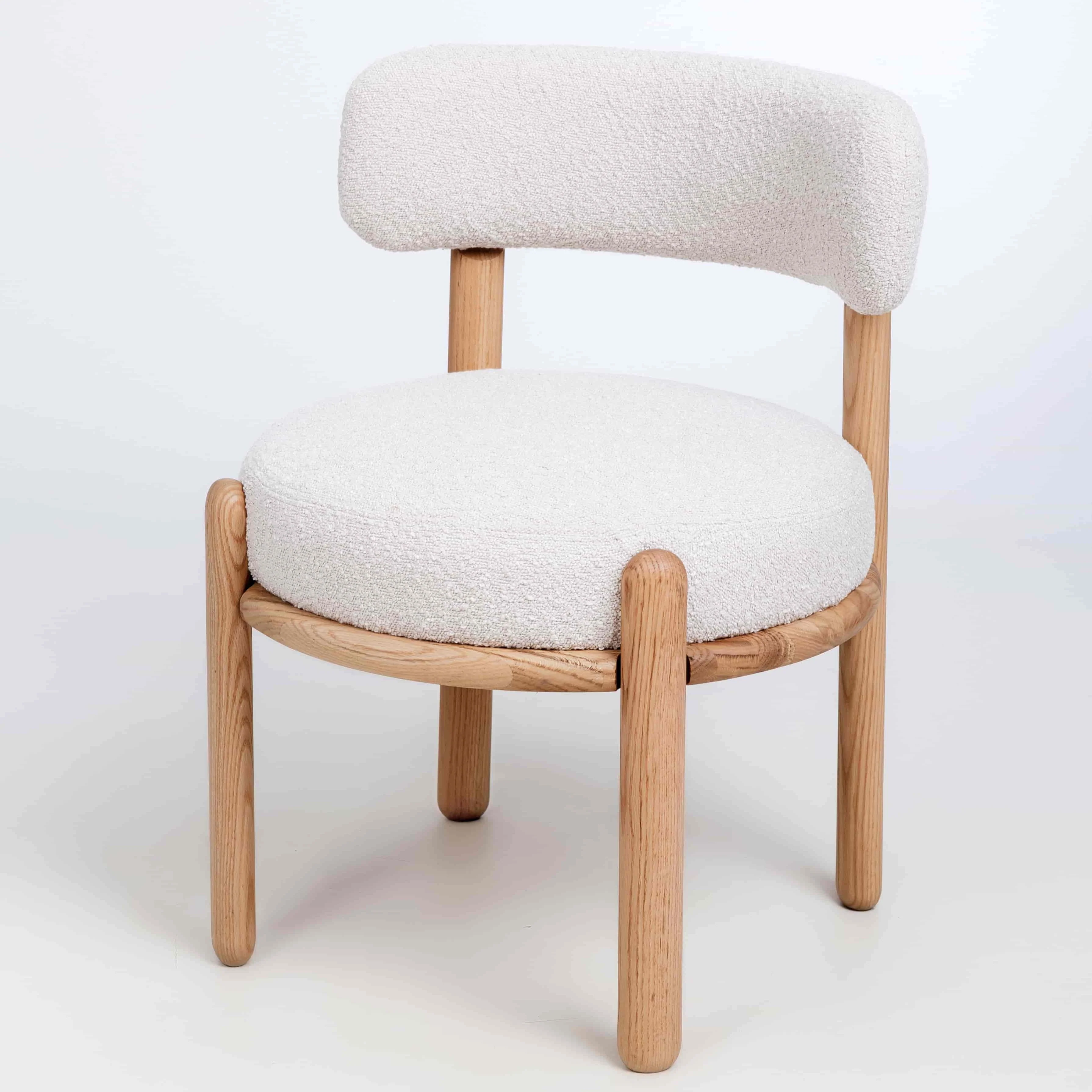 Pack de 2 Sillas de Madera Maciza de Roble Lova | NordicStory - Image 9