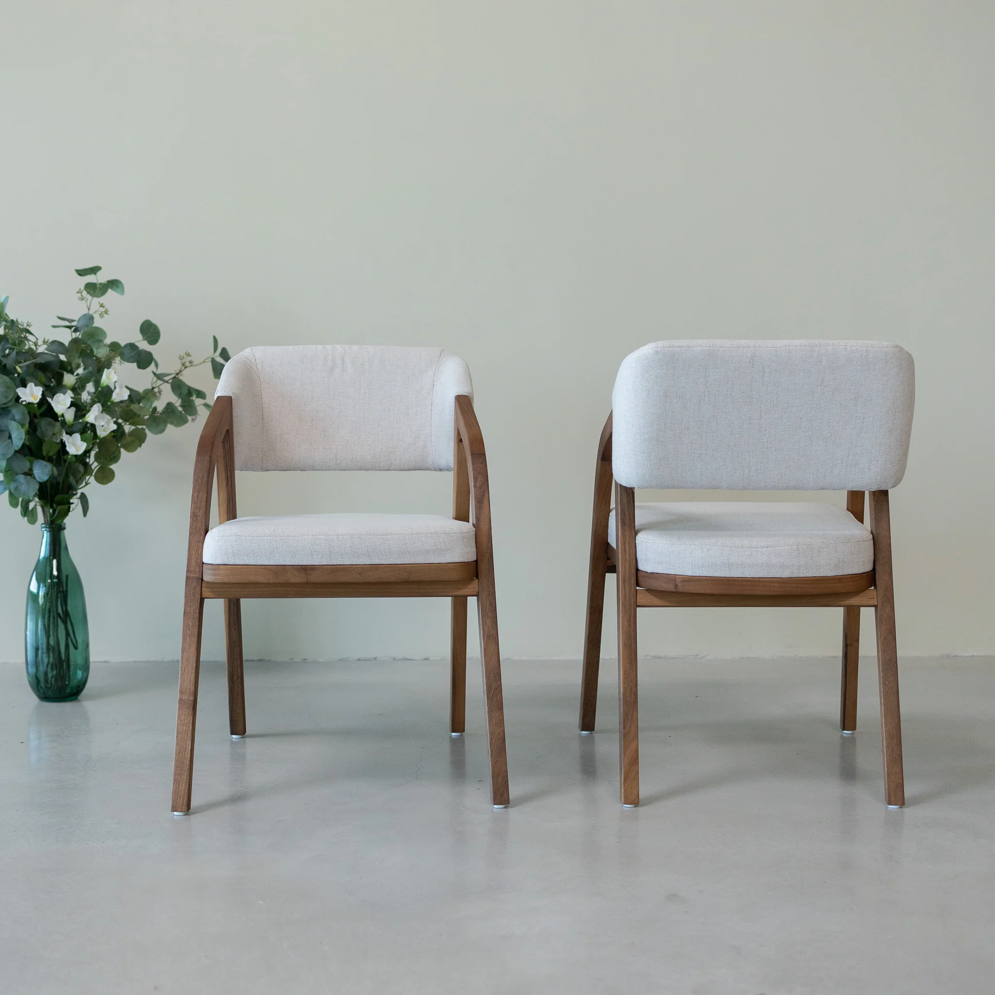 Silla de madera maciza roble o nogal SWEDEN | NordicStory - Image 13