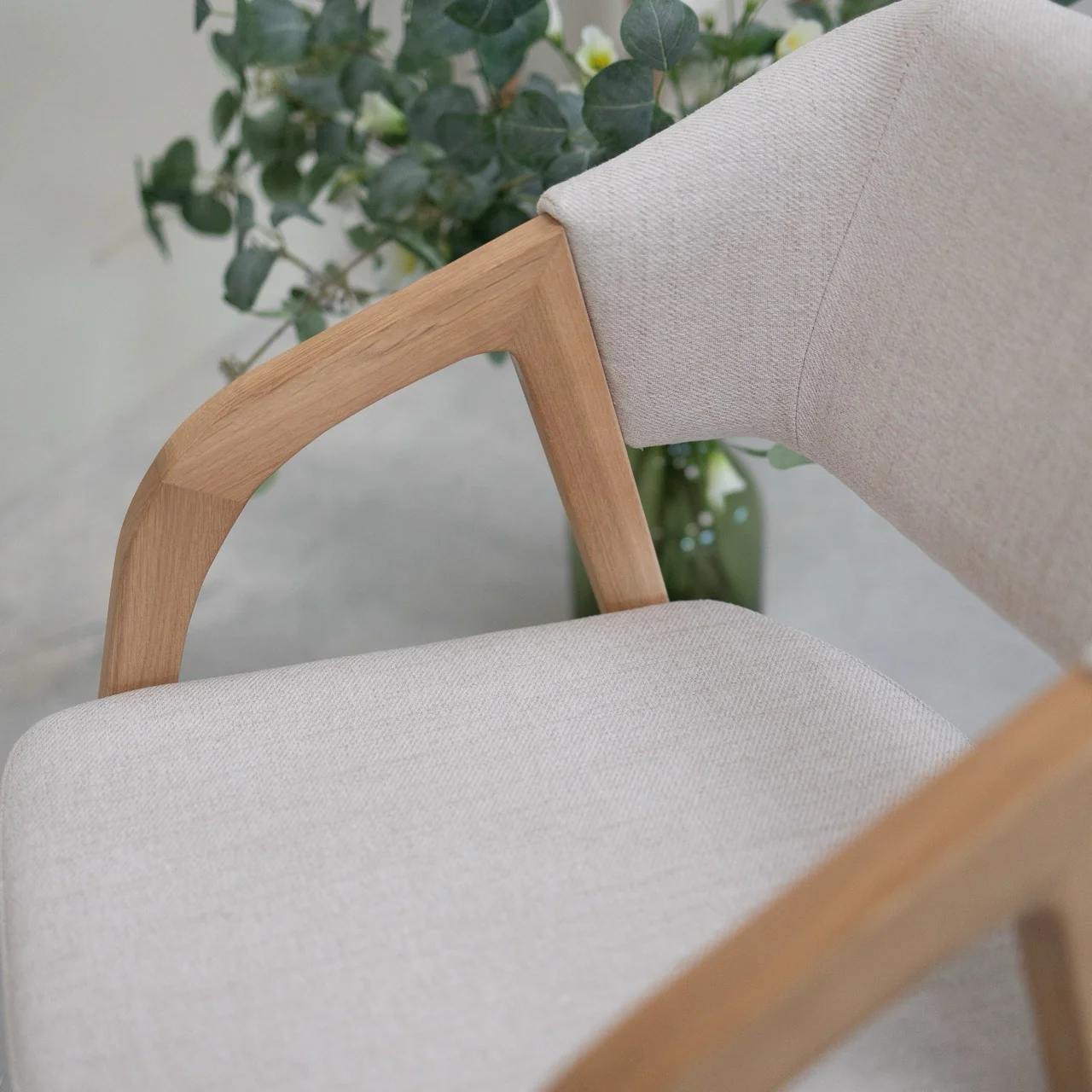 Silla de madera maciza roble o nogal SWEDEN | NordicStory - Image 22
