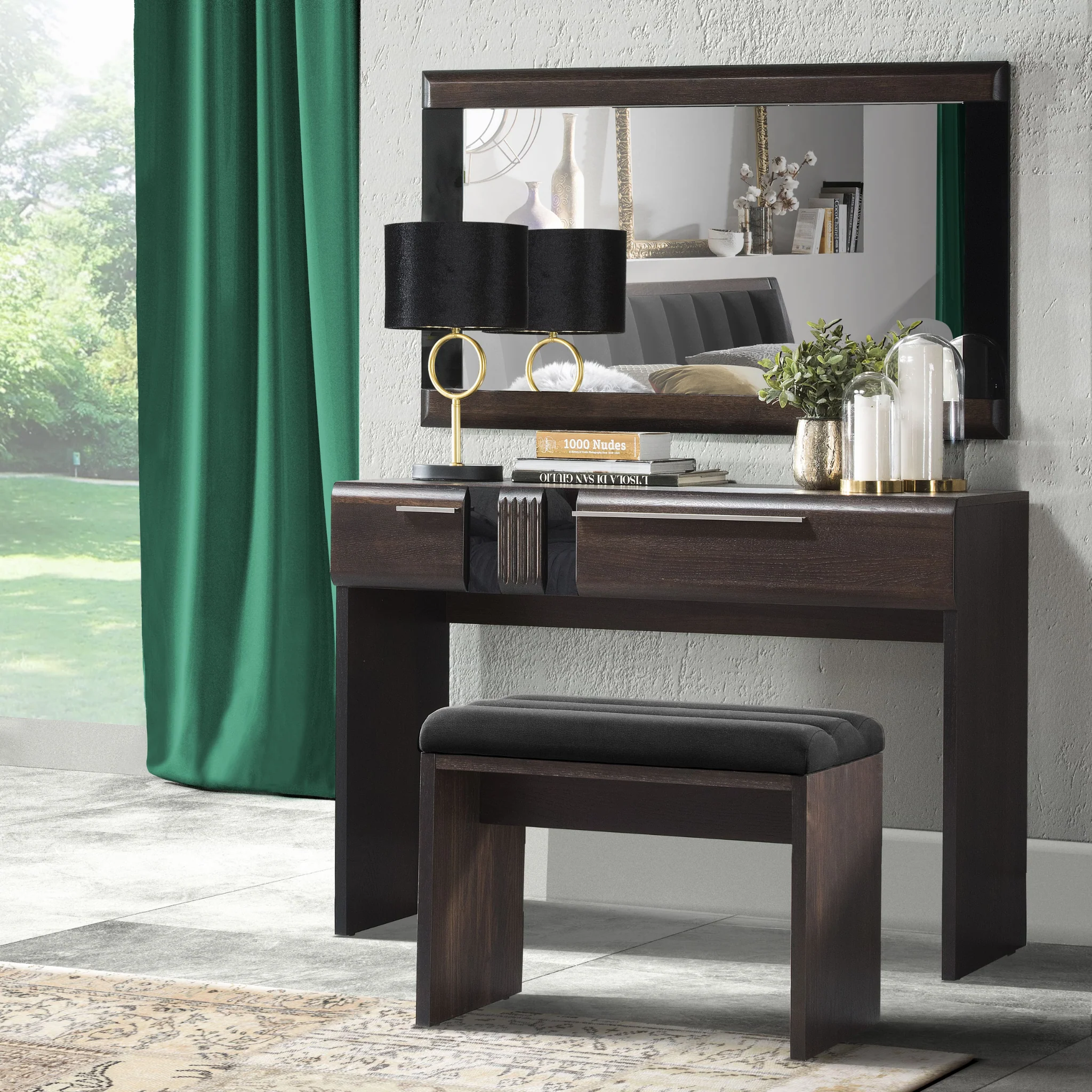Taburete de madera roble PORTI 81 | LoftStory - Image 2