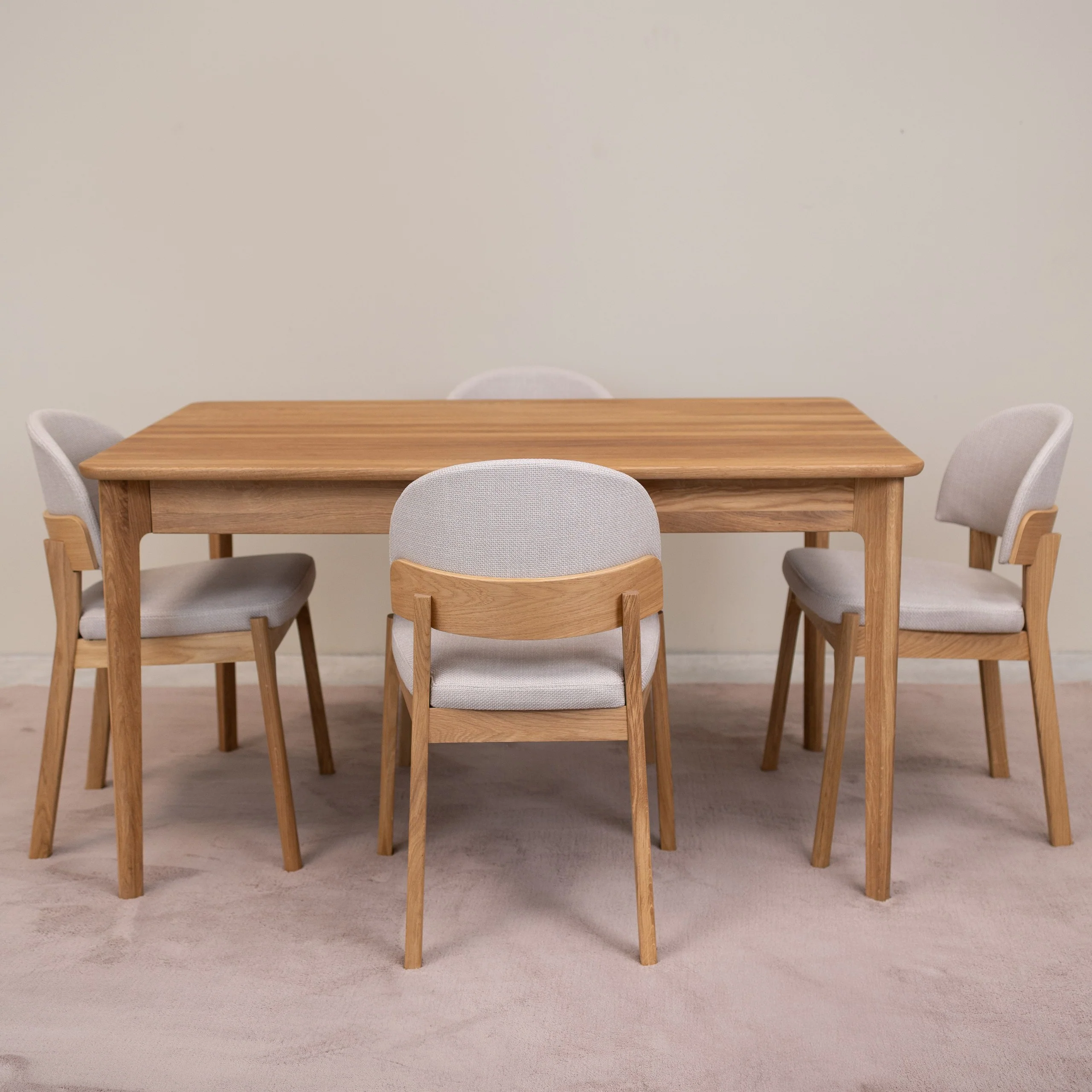 Mesa de comedor extensible de madera maciza roble ASTRID | NordicStory - Image 12