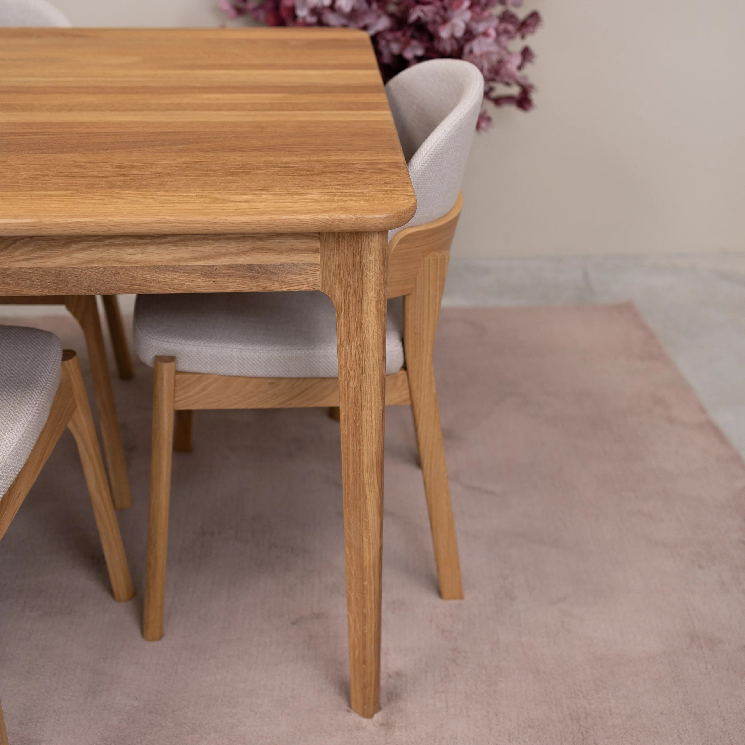 Mesa de comedor extensible de madera maciza roble ASTRID | NordicStory - Image 13