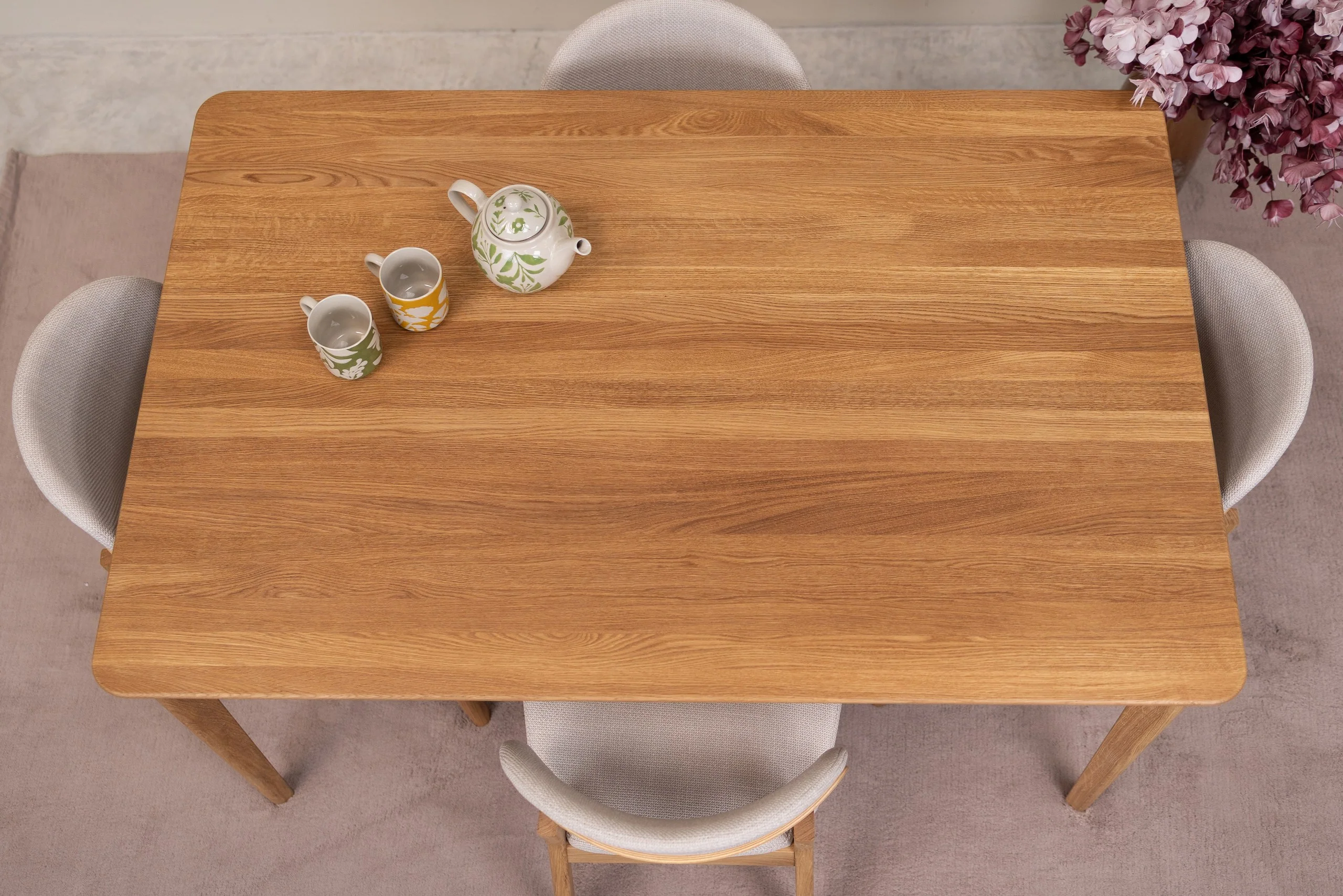 Mesa de comedor extensible de madera maciza roble ASTRID | NordicStory - Image 15
