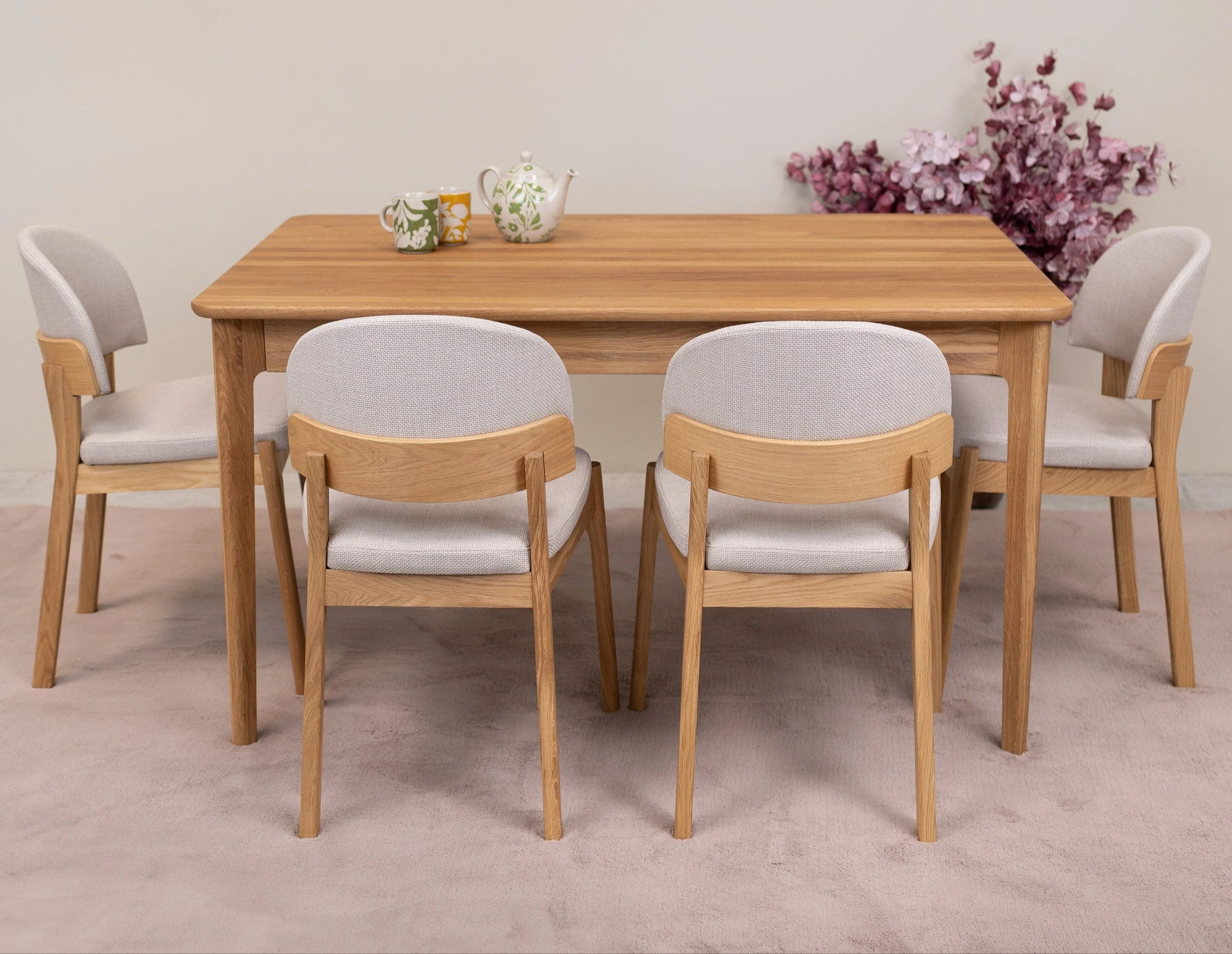 Mesa de comedor extensible de madera maciza roble ASTRID | NordicStory - Image 16