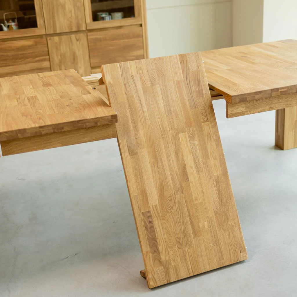 Mesa rectangular de comedor extensible madera de roble BALDER hasta 5 m | NordicStory - Image 16