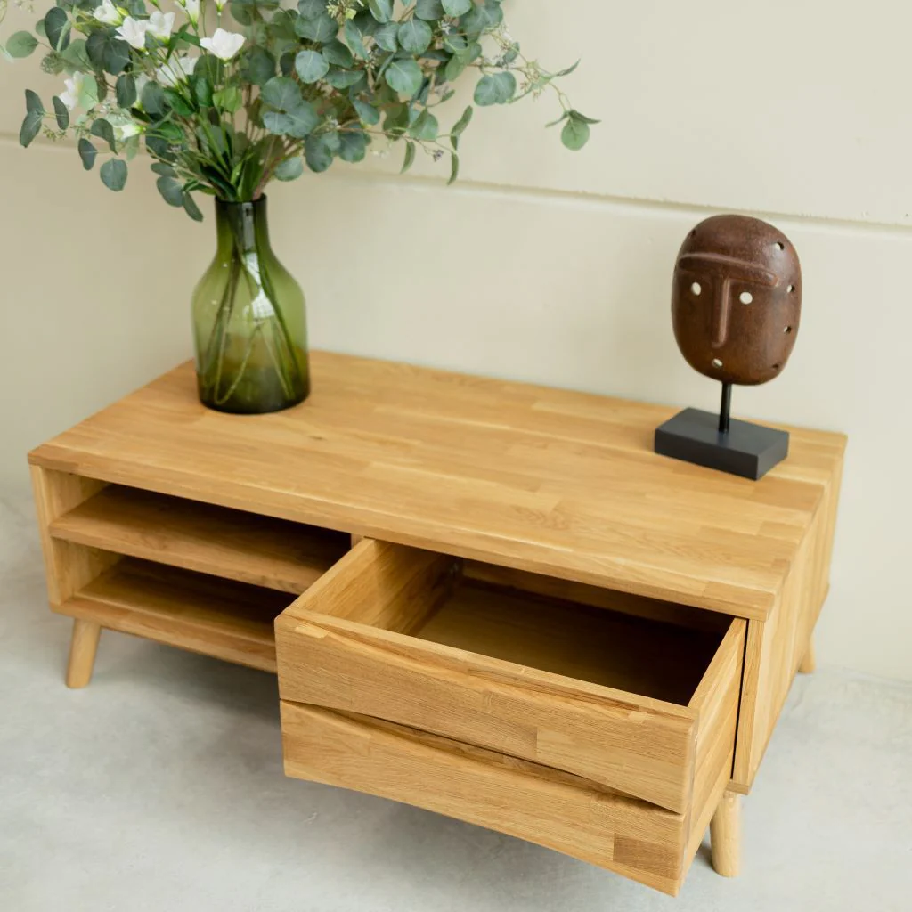 Mueble de TV madera de roble MALMO 1 | NordicStory - Image 3