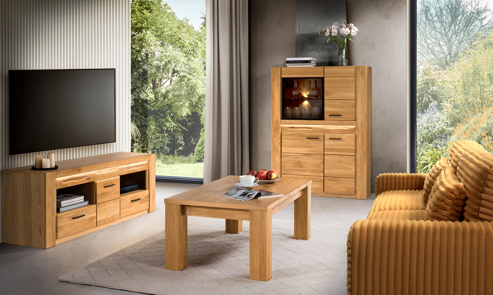 Mueble TV madera de roble VELVET 25 | LoftStory - Image 5