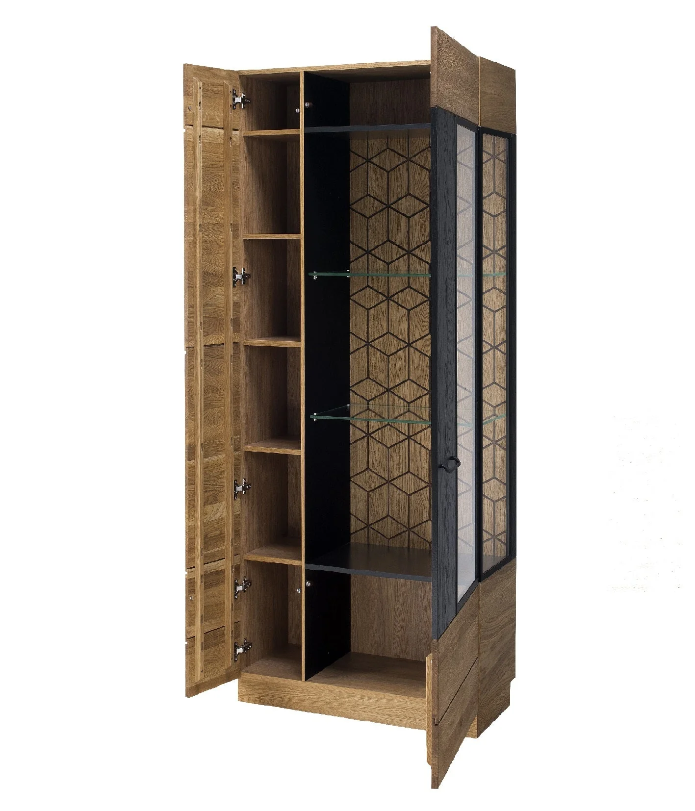 Vitrina madera de roble MOZAIK 12 | LoftStory - Image 3