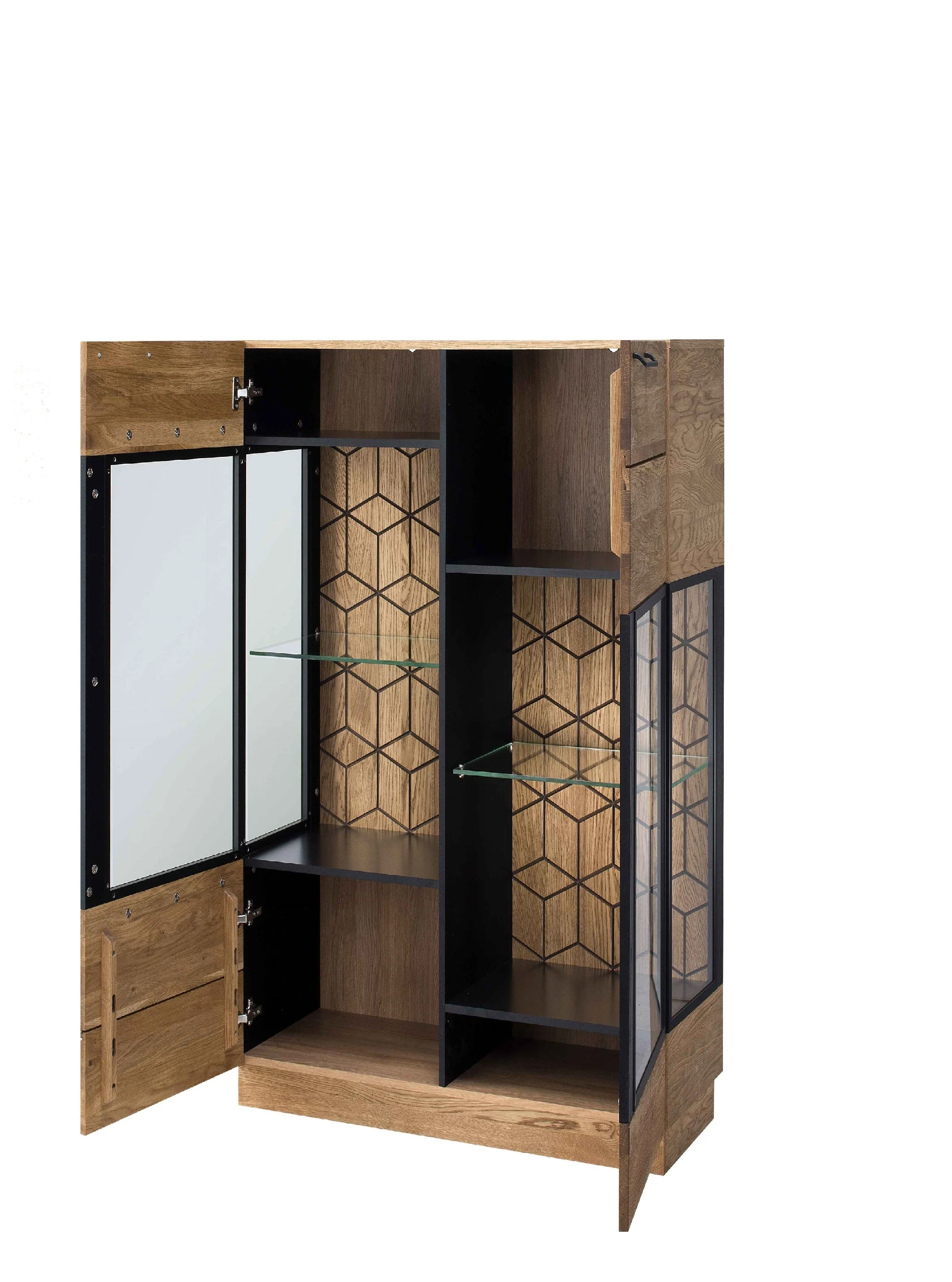 Vitrina madera de roble MOZAIK 15 | LoftStory - Image 4