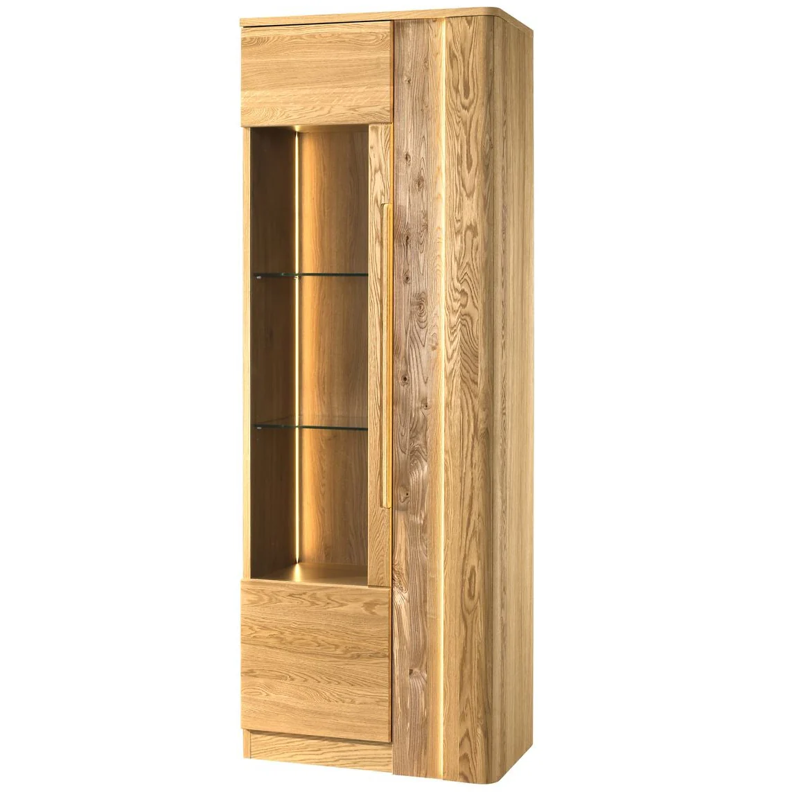 Vitrina de madera roble LONDRES 10 | LoftStory