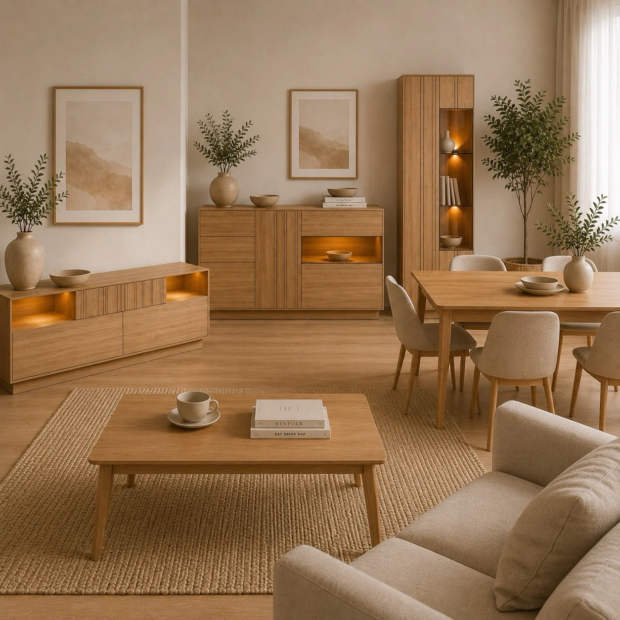 Vitrina de madera roble JOIN 10 | LoftStory - Image 6