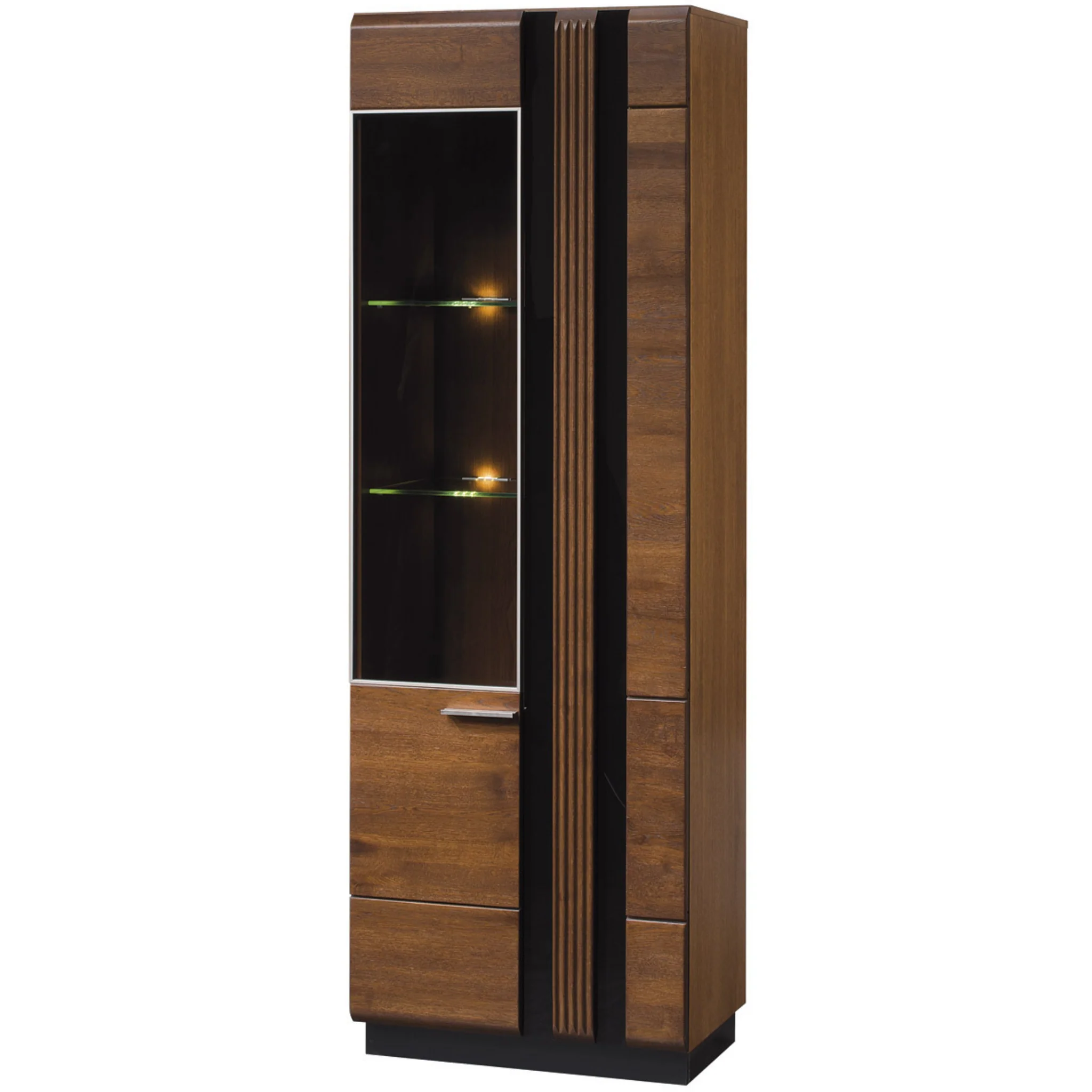 Vitrina de madera roble PORTI 10 | LoftStory