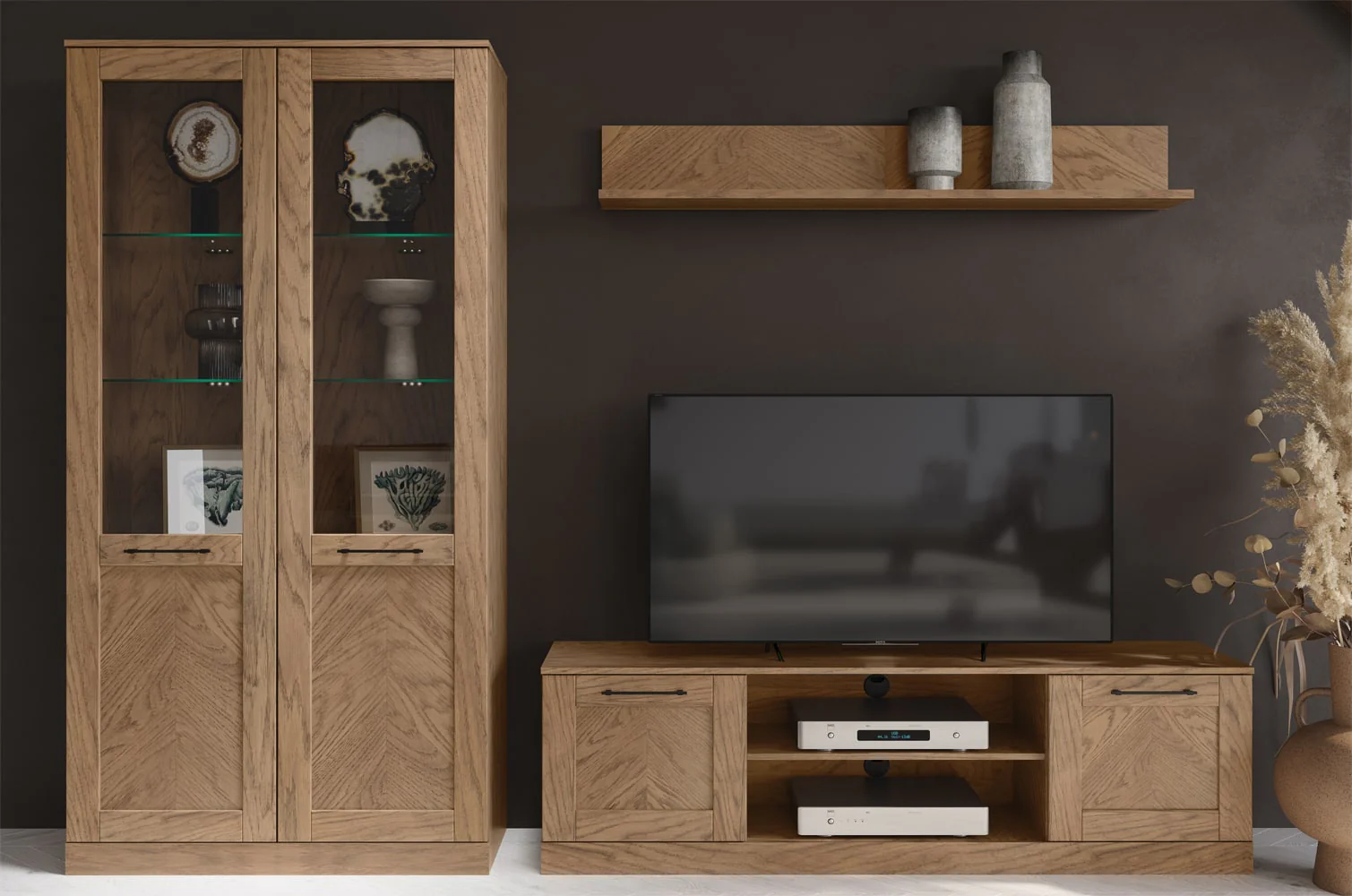 Vitrina de madera roble COZY 12 | LoftStory - Image 6