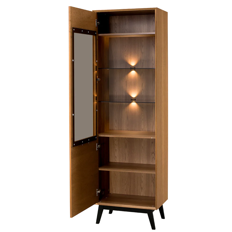 Vitrina de madera roble LAZURE 10 | LoftStory - Image 2