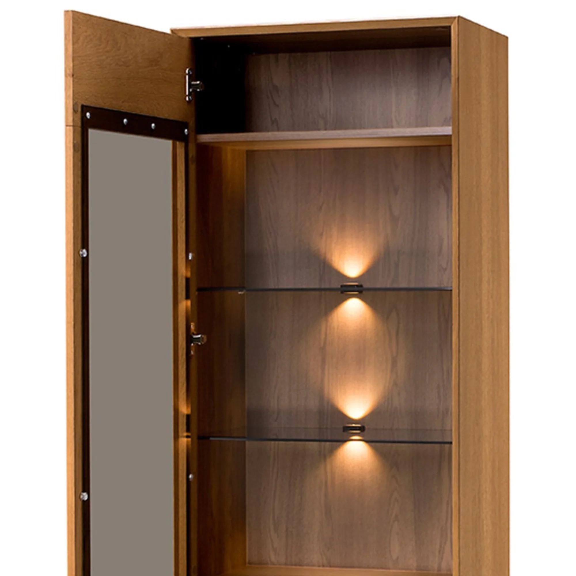 Vitrina de madera roble LAZURE 10 | LoftStory - Image 3