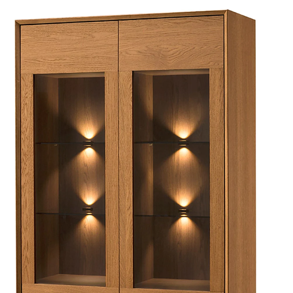 Vitrina de madera roble LAZURE 12 | LoftStory - Image 3