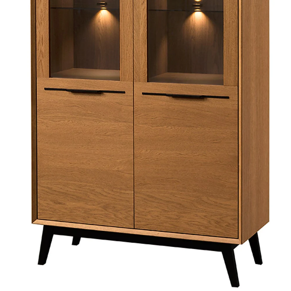 Vitrina de madera roble LAZURE 12 | LoftStory - Image 4