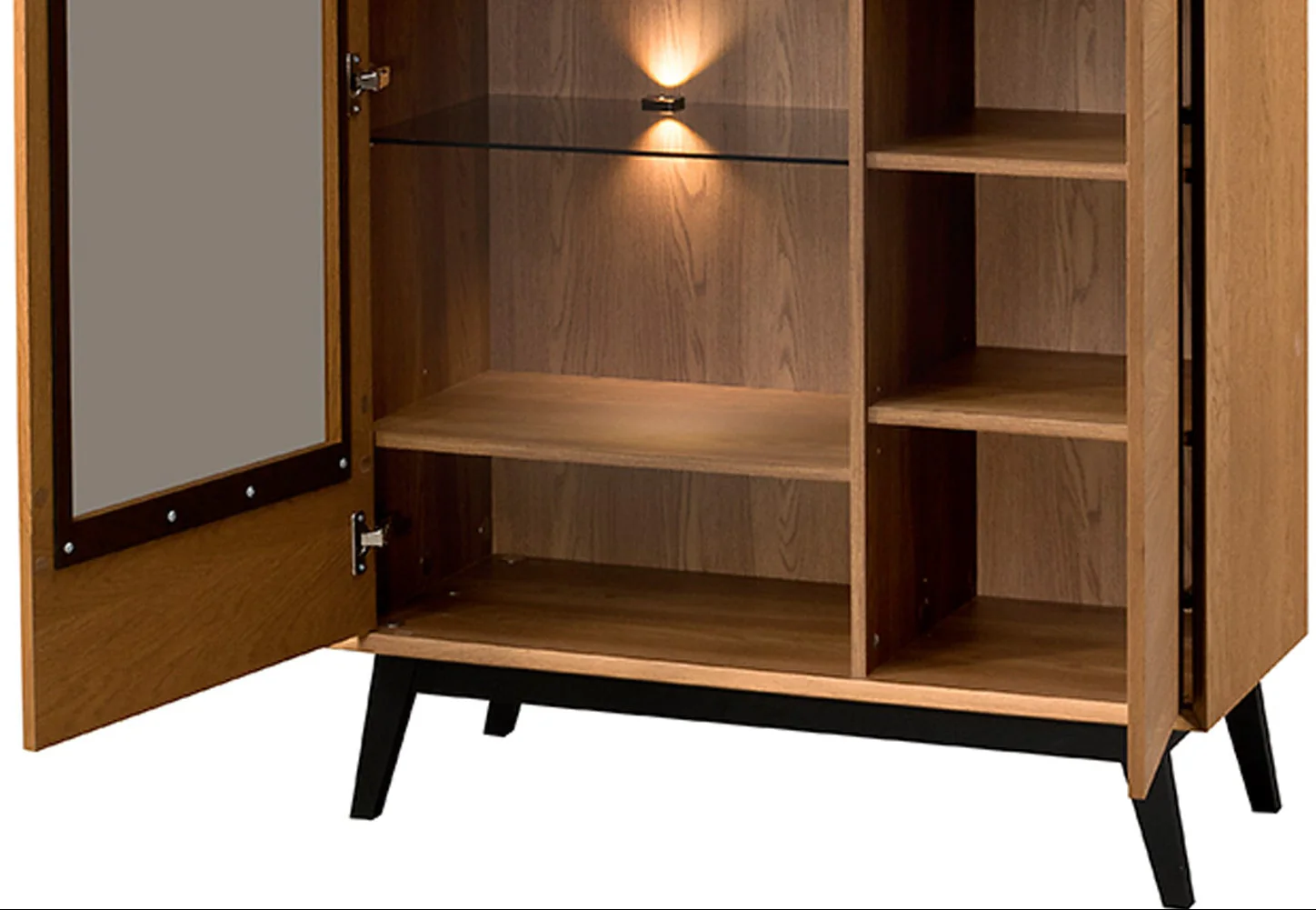 Vitrina de madera roble LAZURE 15 | LoftStory - Image 2