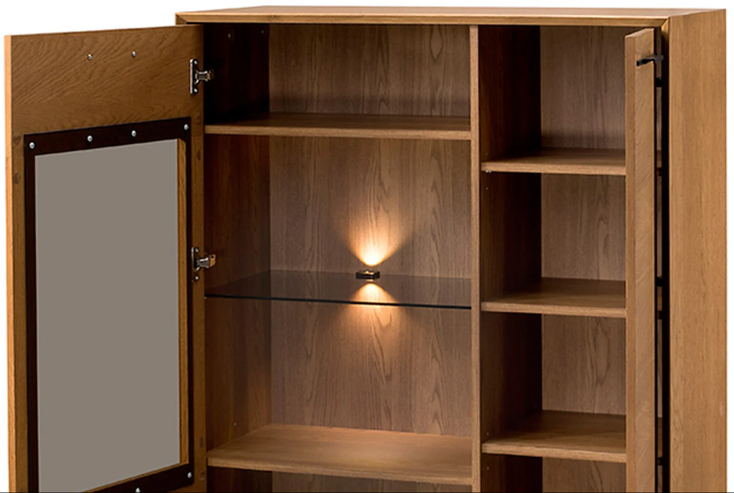 Vitrina de madera roble LAZURE 15 | LoftStory - Image 3