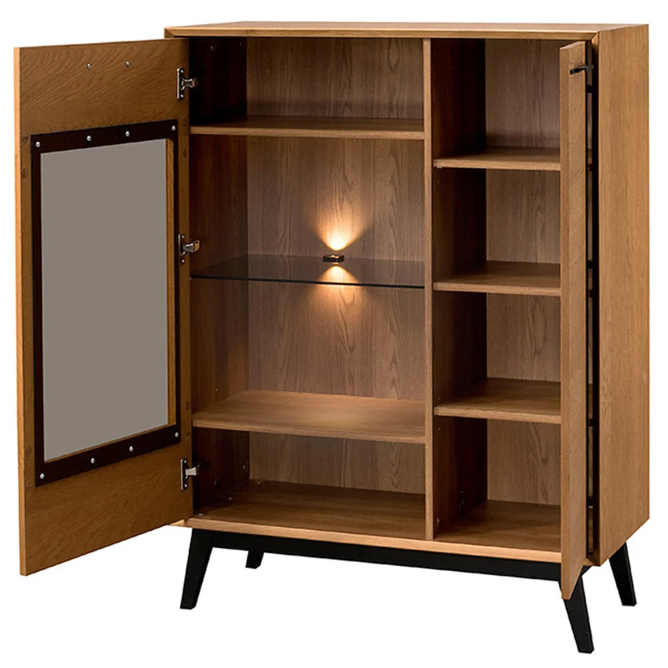 Vitrina de madera roble LAZURE 15 | LoftStory - Image 5