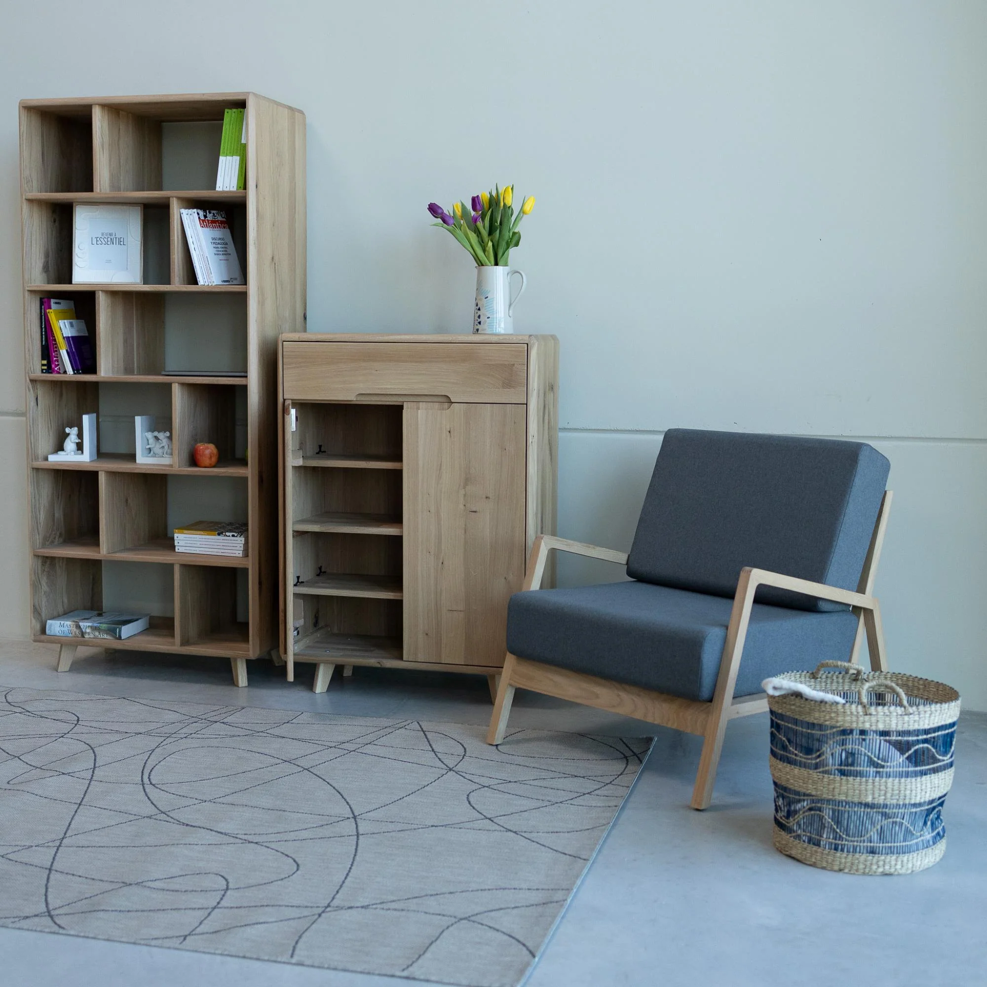 Zapatero de madera maciza SWEDEN | NordicStory - Image 3